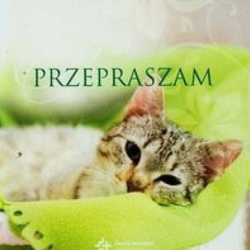 Muszelka - Przepraszam - książeczka upominkowa e-religijne.pl