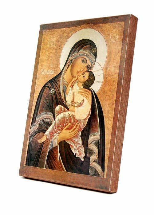 Matka Boża Hodegetria Ikona rosyjska - reprodukcja 15 x 21 e-religijne.pl