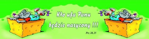 Religijna zakładka do książek "Kto ufa Panu ..." e-religijne.pl