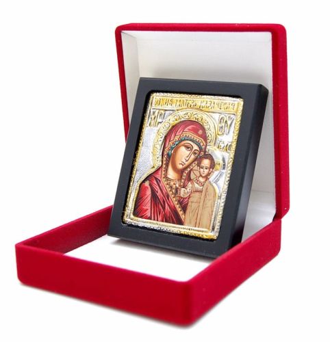 Ikona Matka Boża Kazańska posrebrzana EM0 e-religijne.pl
