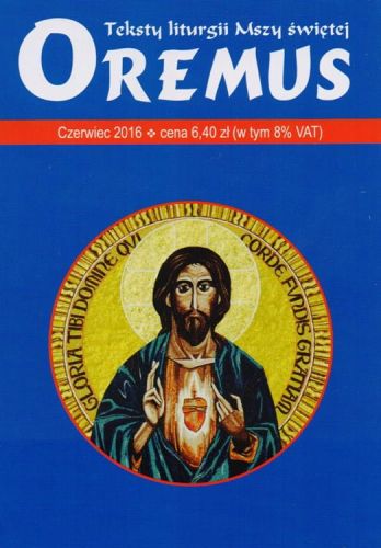WYDAWNICTWO KSIĘŻY MARIANÓW PROMIC: Oremus - czasopismo na czerwiec - najlepsza pomoc z liturgii KSIĘGARNIA RELIGIJNA