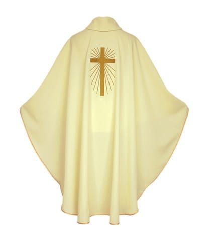 Ornat haftowany z wizerunkiem Pana Jezusa Miłosiernego 1-125-1