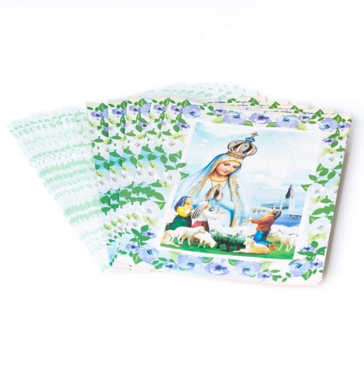 Puzzle - Sprawdziany kontrolki różancowe / majowe wzór 2 sklep chrześcijański e-religijne.pl