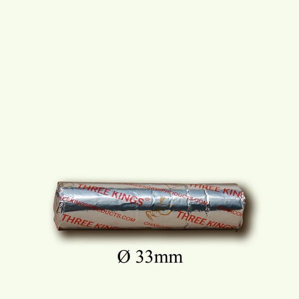 Węgle do kadzidła THREE KINGS 33mm - rolka 10 sztuk e-religijne.pl