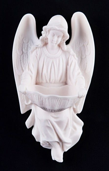 Kropielnica alabastrowa - Anioł duży 629 e-religijne.pl