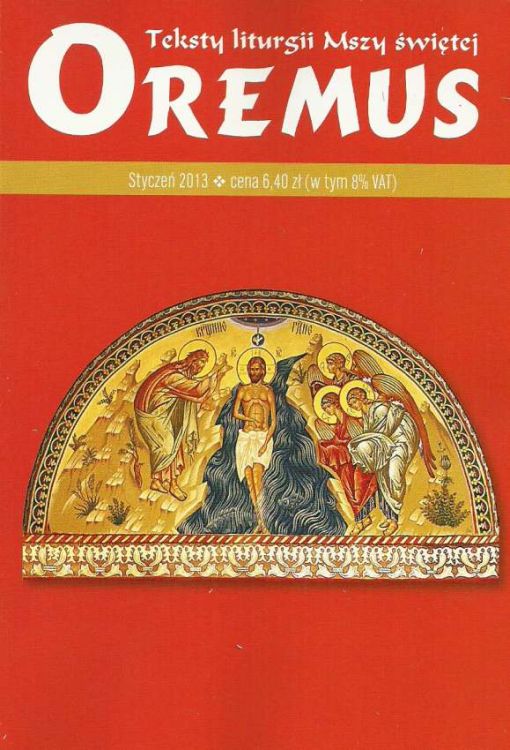 Oremus - teksty liturgii Mszy Świętej - styczeń 2013 e-religijne.pl