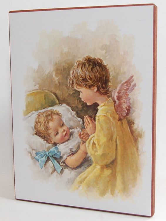 Anioł Stróż - obrazek na desce - B e-religijne.pl