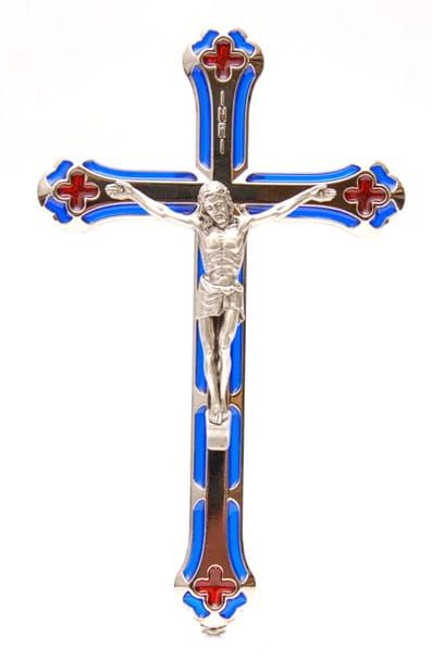 Krzyż wiszący - witraż 126 N e-religijne.pl