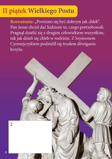 Narzędzia Męki Pańskiej kontrolki dla dzieci na Drogę Krzyżową i Gorzkie Żale 2017 wydawnictwo św. Stanisława księgarnia chrześcijańska e-religijne.pl