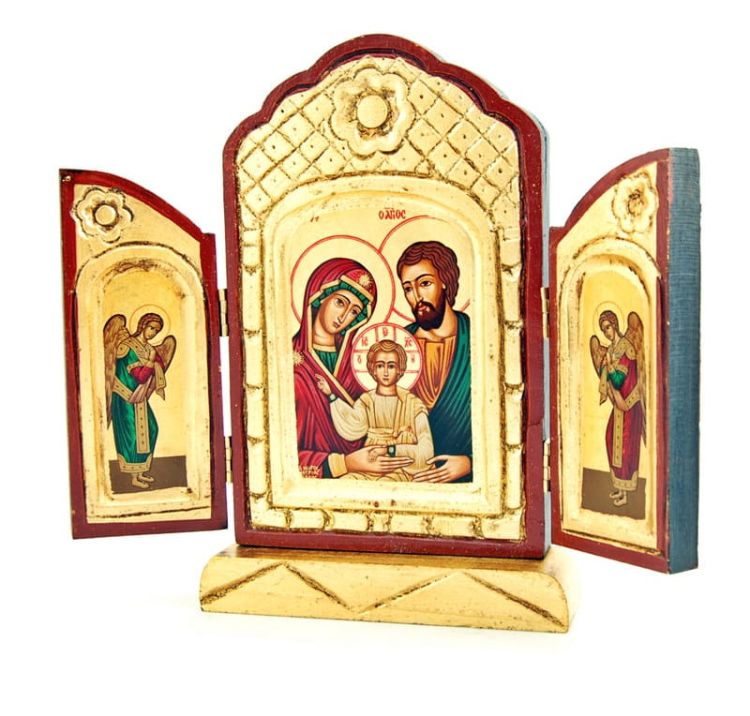 Ikona bizantyjska Świętej Rodziny - tren e-religijne.pl