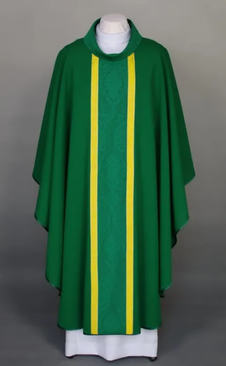 Ornat zielony z pasem 1-192-22 e-religijne.pl
