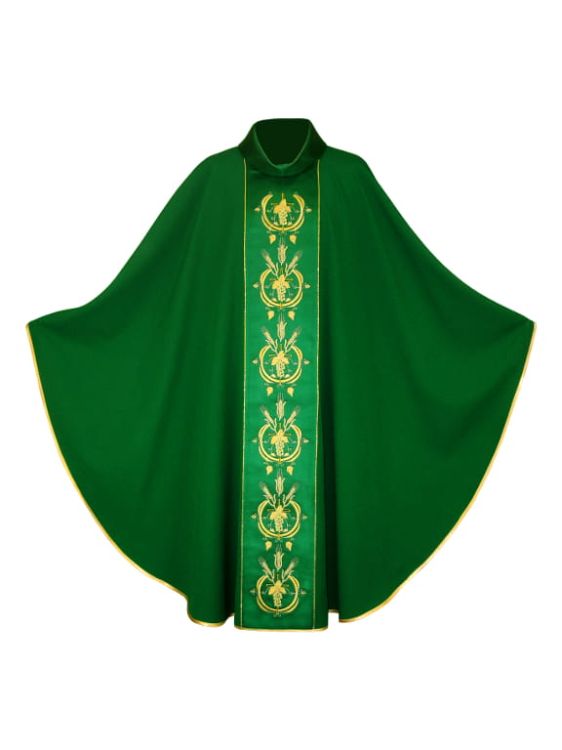 Ornat zielony haftowany 1-231-3 e-religijne.pl