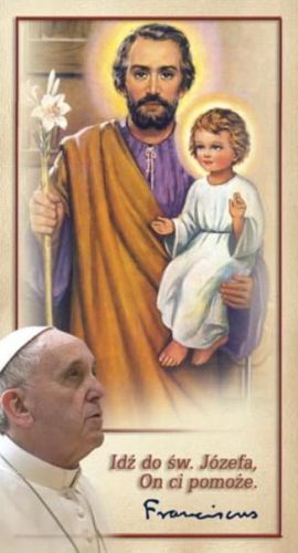 Obrazek z modlitwą do św. Józefa (100 szt.) e-religijne.pl