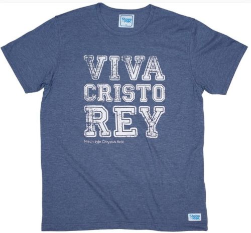 Koszulka religijna męska "Viva Cristo Rey" - 1