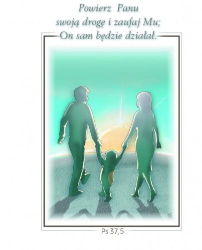 Pocztówka Powierz Panu swoją drogę... Ps.37,5  e-religijne.pl