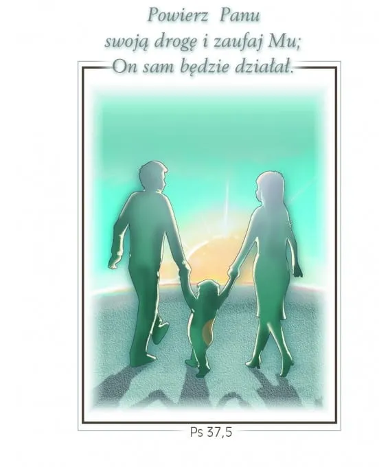 Pocztówka Powierz Panu swoją drogę... Ps.37,5  e-religijne.pl