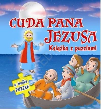 Cuda Pana Jezusa. Książka z puzzlami e-religijne.pl