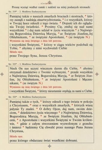 Wklejki do Mszału – wspomnienie św. Józefa e-religijne.pl