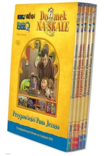 Domek na skale KOMPLET 5 płyt - film religijny dla dzieci na DVD e-religijne.pl
