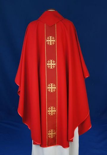 Ornat czerwony K87 e-religijne.pl
