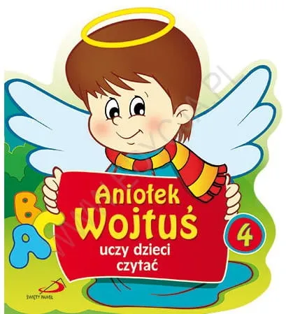 Aniołek Wojtuś uczy dzieci czytać - Małgorzata Wilk  e-religijne.pl
