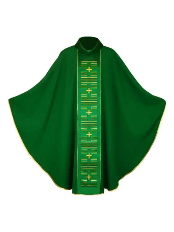 Ornat zielony haftowany 1-235-3 e-religijne.pl