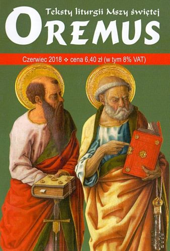 Największa księgarnia religijna i sklep liturgiczny: Oremus na CZERWIEC 2018 - teksty liturgii Mszy Świętej