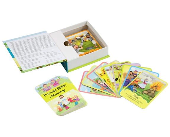wydawnictwo JEDNOŚĆ DLA DZIECI: Poznaję Biblię. Gra religijna memory dla dzieci - RELIGIJNA KSIĘGARNIA WYSYŁKOWA - Najlepsze chrześcijańskie pozycje książkowe dla dzieci, GRY, KUBECZKI ...