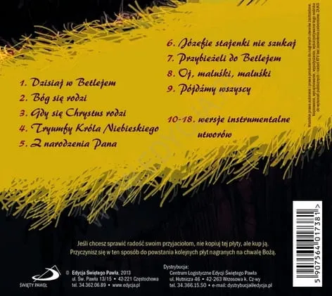 Oj, maluśki, maluśki. Kolędy - bp Antoni Długosz (płyta CD) e-religijne.pl