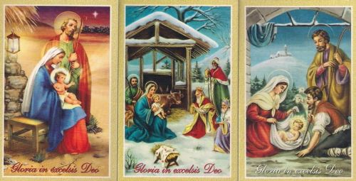 Obrazki na kolędę - zestaw 3 (300 sztuk) e-religijne.pl