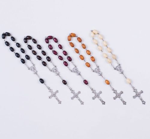 Drewniana dziesiątka różańca R117 sklep dewocjonalia różańce - bogaty wybór różańców dla dzieci i dorosłych, kolory