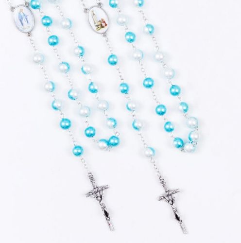 Różaniec fatimski R629NP sklep z dewocjonaliami e-religijne.pl różańce rozważania różańcowe koronki pokoju. 