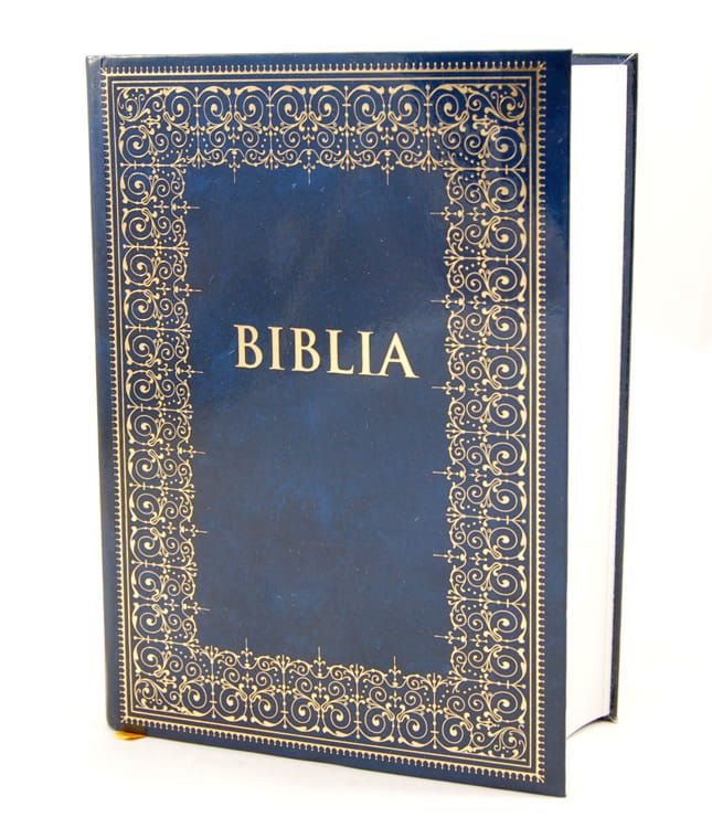 Biblia podróżna - Stary i Nowy Testament - niebieska e-religijne.pl
