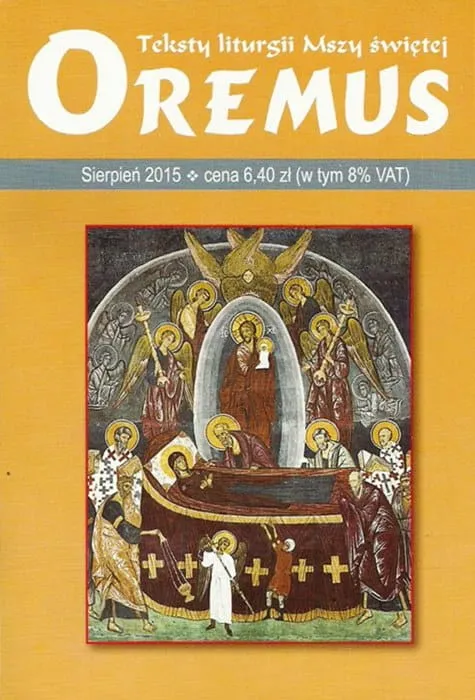 Oremus na SIERPIEŃ 2015 - teksty liturgii Mszy Świętej  e-religijne.pl