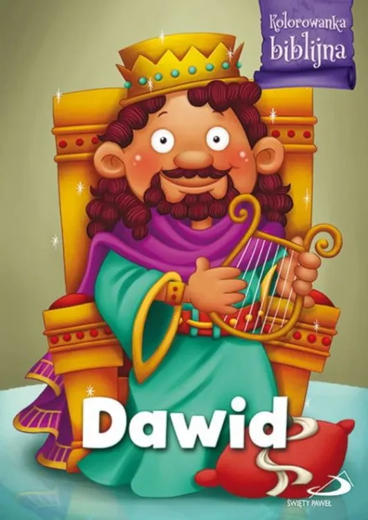 Dawid kolorowanka dla dzieci Edycja św. Pawła
