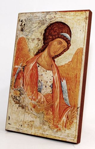 Archanioł Michał Rublowa - reprodukcja ikony 16 x 25 cm e-religijne.pl