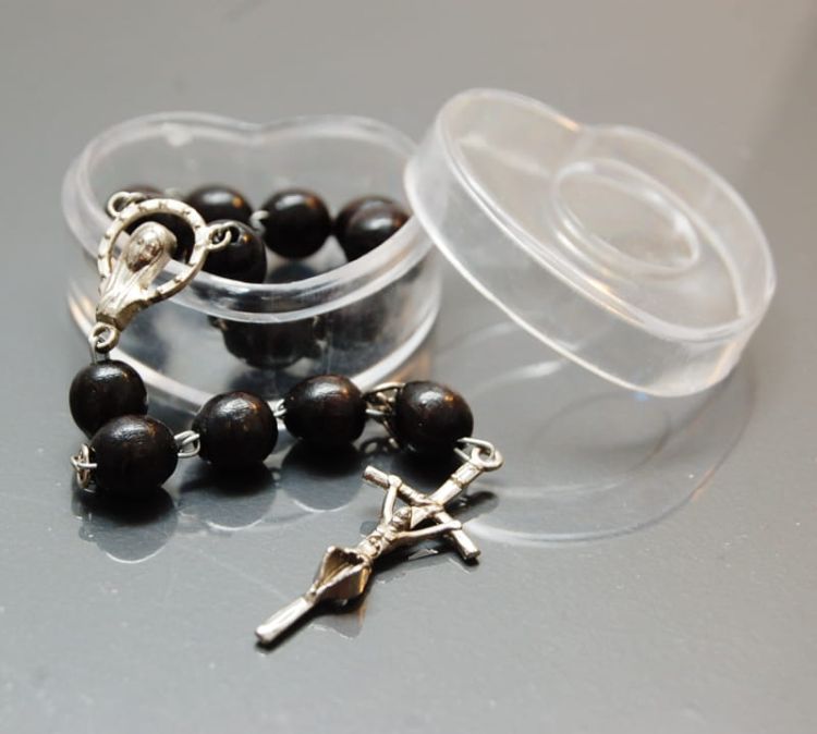 Różaniec dziesiątka z pudełkiem