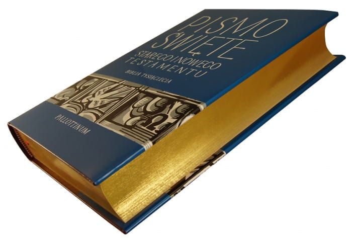 Biblia Papieska, ze złoconymi brzegami e-religijne