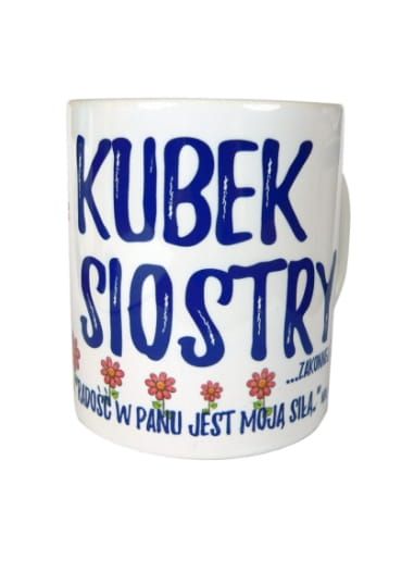 KUBEK SIOSTRY ZAKONNEJ - prezentowy kubeczek dla zakonnicy sklep religijny z upominkami dla księży i sióstr zakonnych