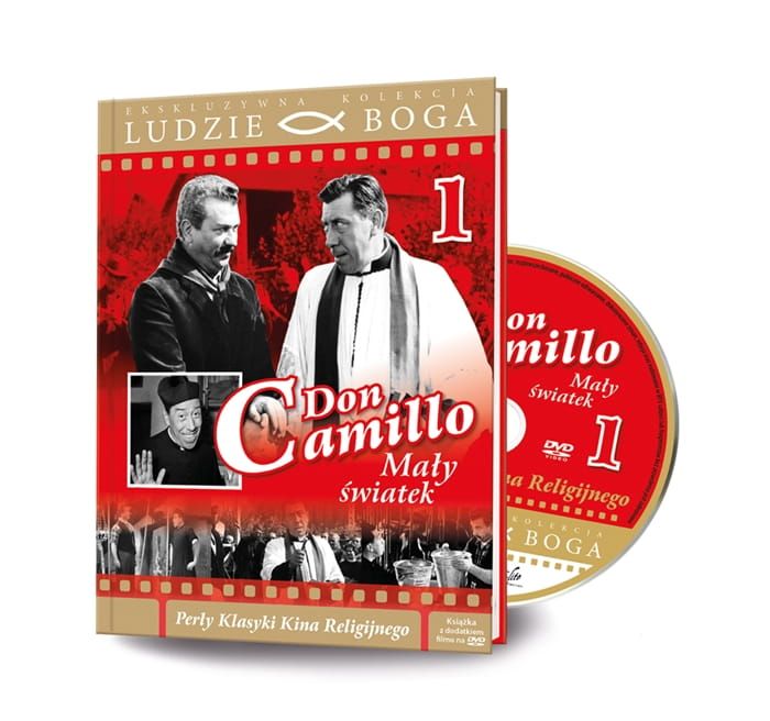 Film DON CAMILLO - MAŁY ŚWIATEK - Perły Klasyki Kina Religijnego [płyta DVD] wydawnictwo E-LITE księgarnia chrześcijańska e-religijne.pl