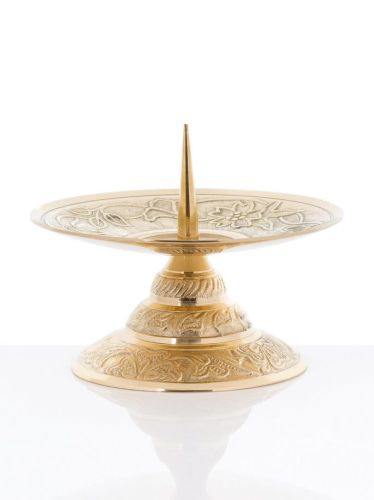 Lichtarz świecznik ołtarzowy mosiężny P10 sklep liturgiczny artykuły dewocjonalia