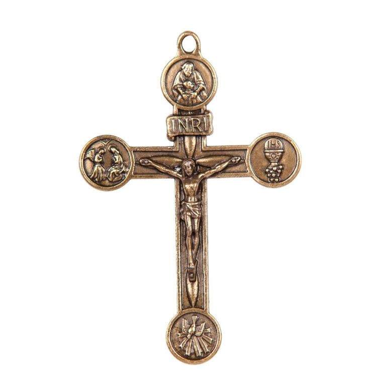 Krzyżyk do bierzmowania ozdobny - 9 cm - 01-230 e-religijne.pl