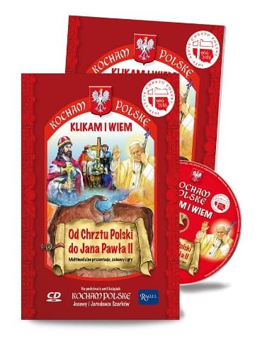 DOM WYDAWNICZY RAFAEL: GRA Klikam i wiem. Od chrztu Polski do św. Jana Pawła II - seria KOCHAM POLSKĘ Internetowa Księgarnia religijna - sklep chrześcijański - Najlepsze prezenty, upominki religijne dla dzieci i młodzieży