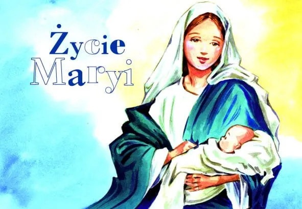 Życie Maryi - kolorowanka religijna dla dzieci e-religijne.pl