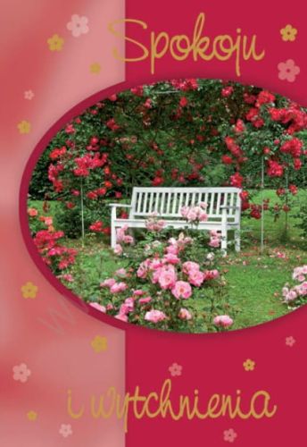 Spokoju i wytchnienia - karnet upominkowy z kopertą e-religijne.pl