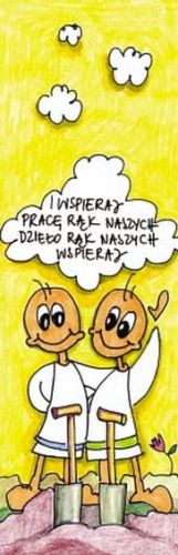 Religijna zakładka do książek "I wspieraj pracę rąk naszych ..." e-religijne.pl