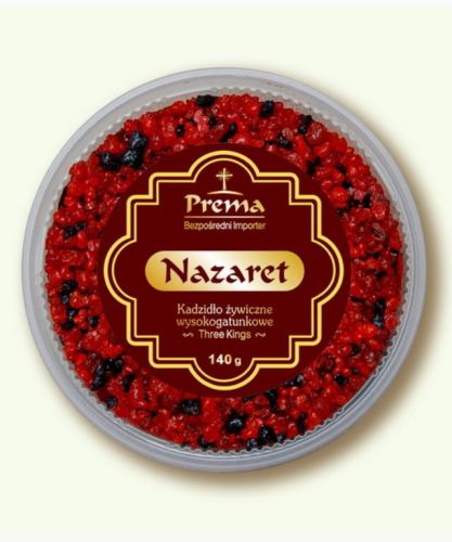 Sklep chrześcijański e-religijne.pl Kadzidło żywiczne NAZARET - 140 g