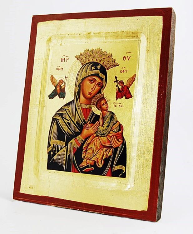 Ikona bizantyjska Matki Bożej Nieustającej Pomocy 14 x 18 e-religijne.pl