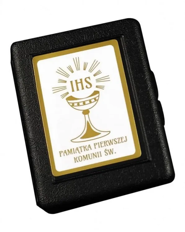 Etui pudełko na różaniec Pamiątka I Komunii Świętej sklep artykuły religijne księgarnia chrześcijańska e-religijne.pl
