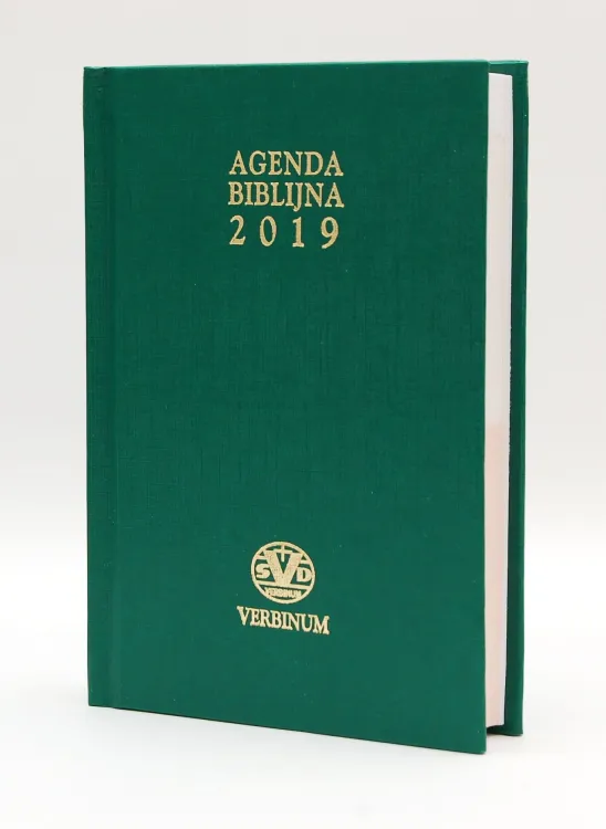 Kalendarze chrześcijańskie - terminarze: Agenda biblijna na 2019 rok (mała) - Verbinum